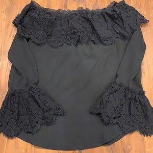 White House Black Market off the shoulder top